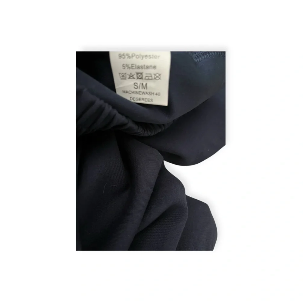 KatchMe Navy 2-Piece Lounge Set Off-Shoulder Top & Wide-Leg Pants |S/M‎